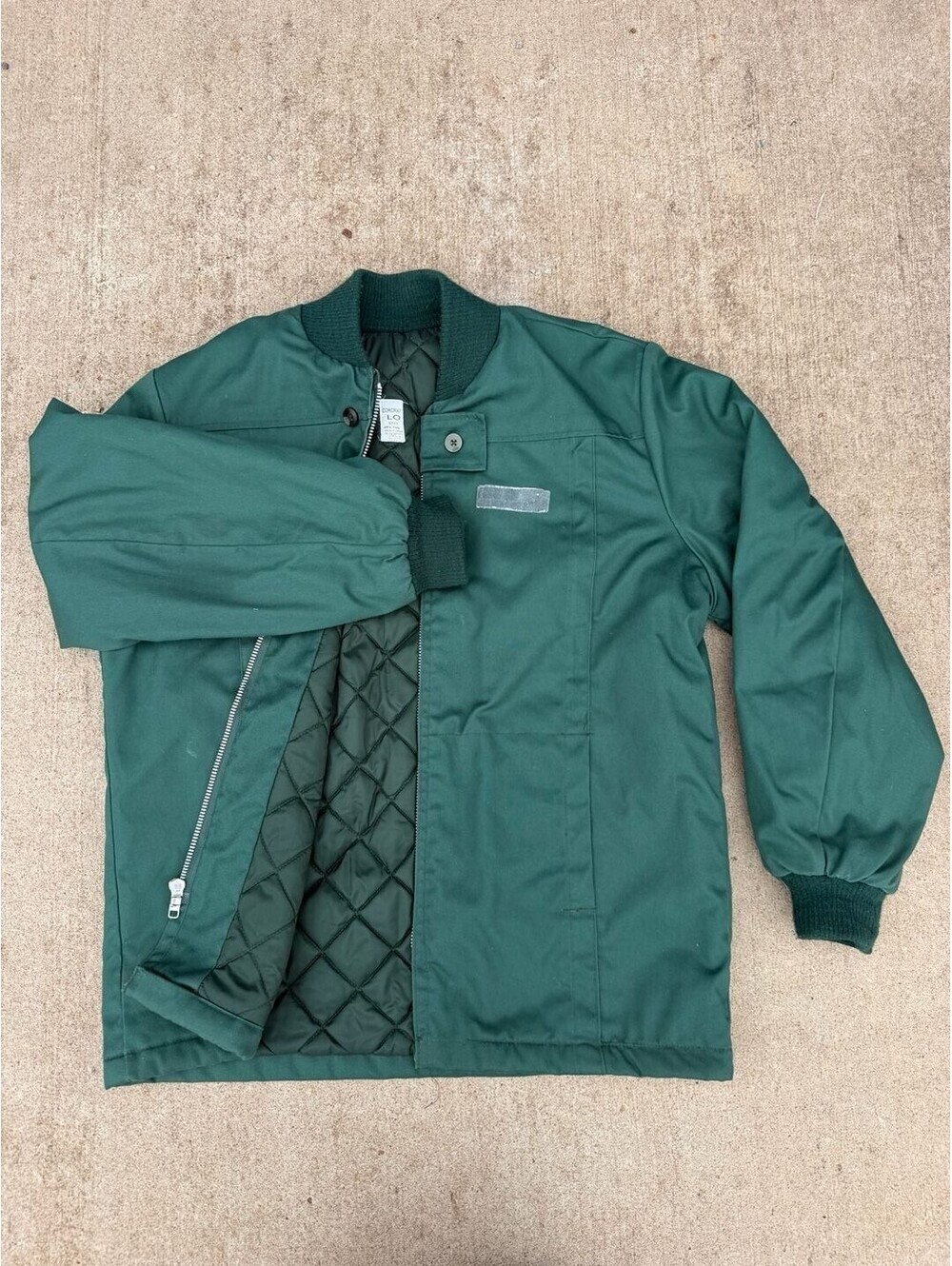 Corcraft 3711 Quilted Lined Work Jacket Forest Green